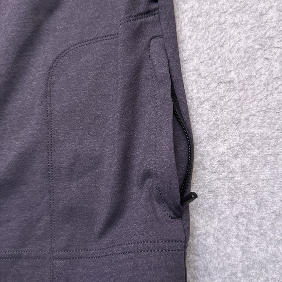 Rhone Spar Tactel Performance Hoodie Men's Medium Gray‎ Stretch Gym Pullover - Picture 7 of 9